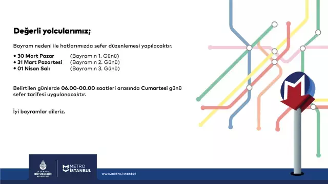 Istanbul Da Metro Seferlerine Ramazan Bayrami 18484026 9016 M