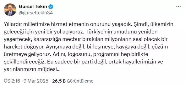 Kararsizlar Partisi Kuruluyor Gursel Tekin Den 18437366 9380 M 1