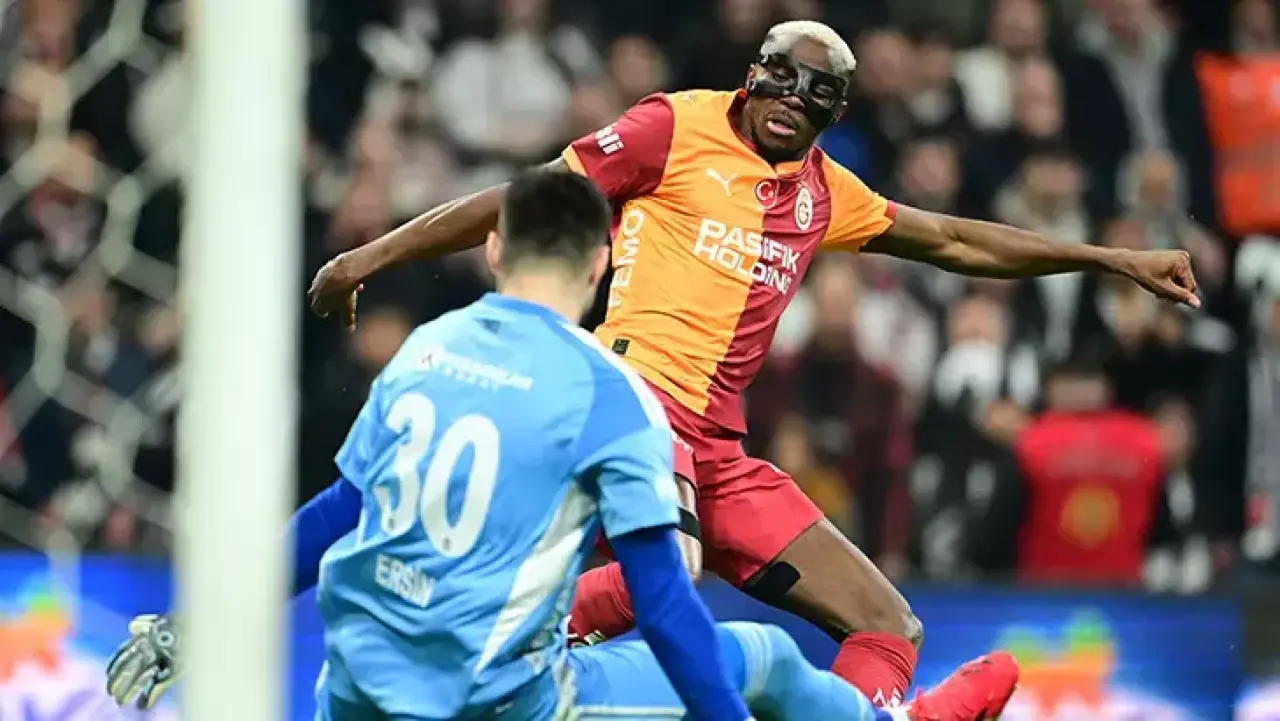 Beşiktaş Galatasaray maç özeti 0-1 Osimhen attı 3 puan geldi 2