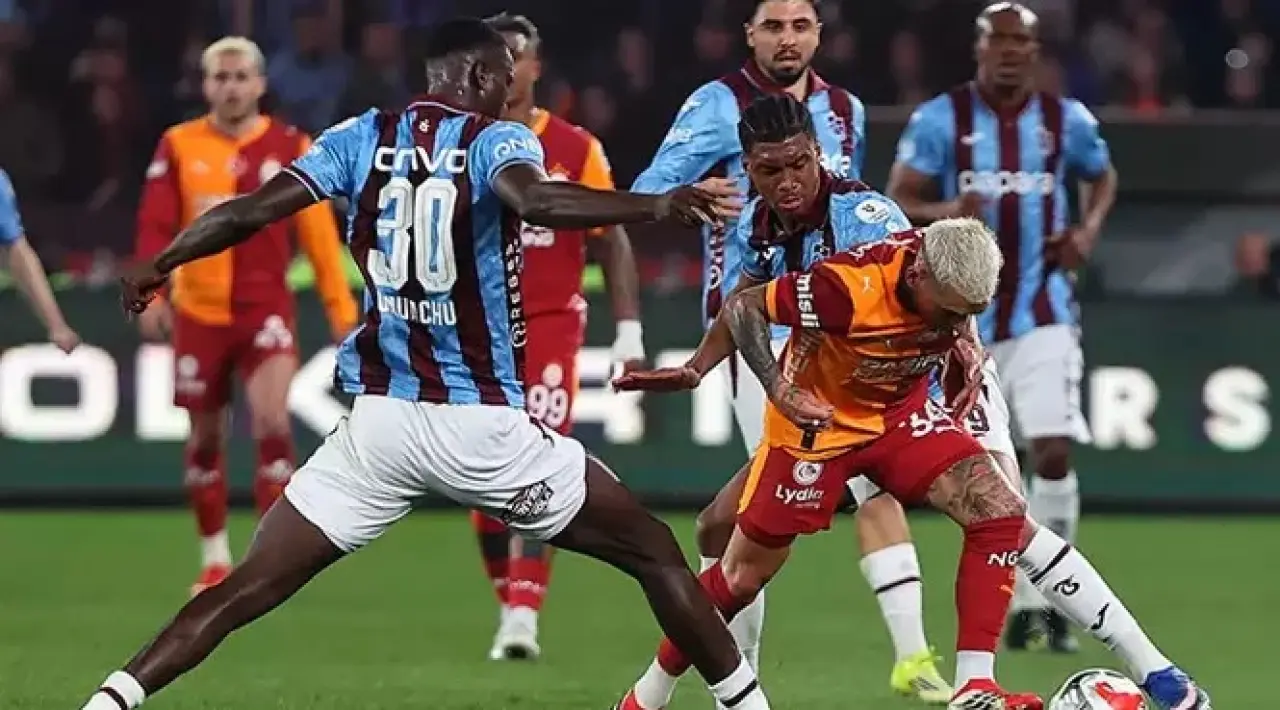 Trabzonspor Galatasaray maç özeti 2-1 geniş özet, önemli anlar 1