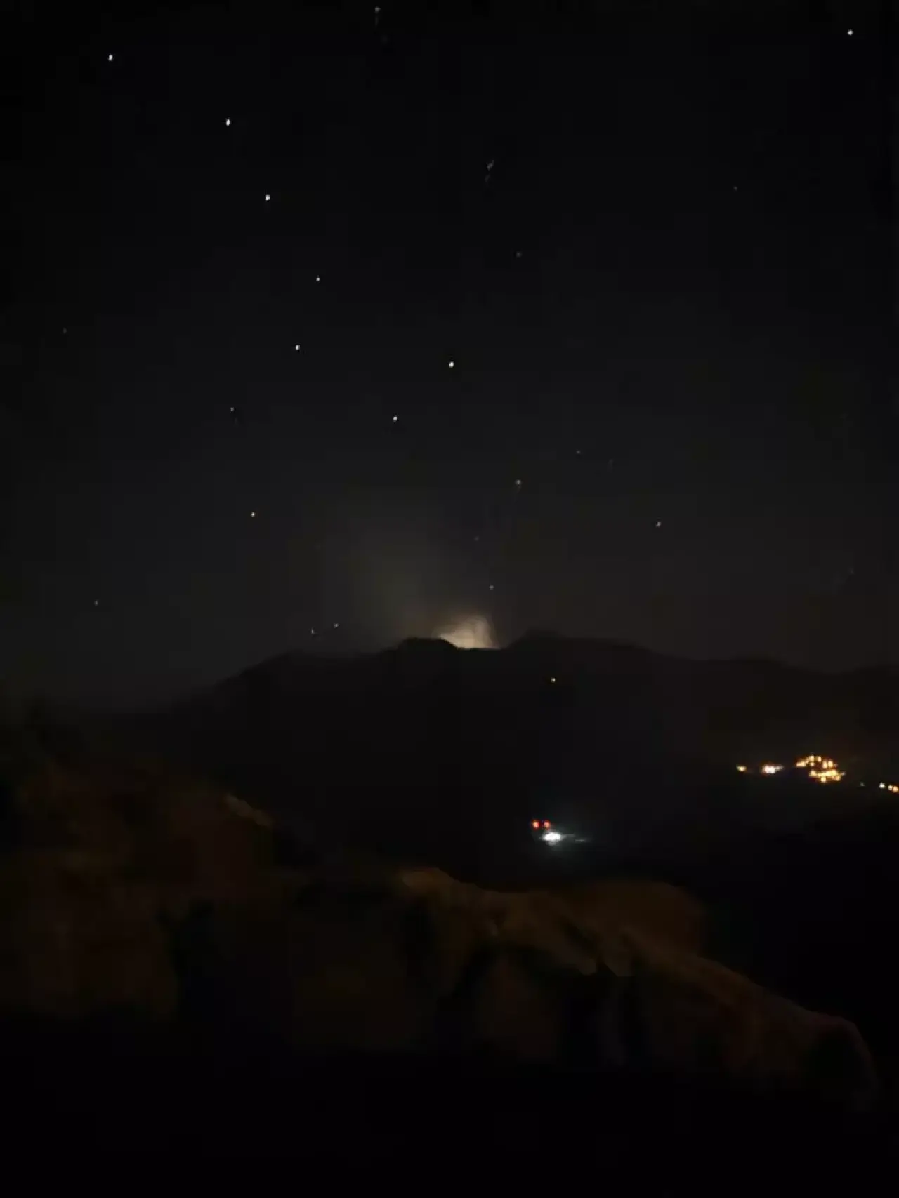 Gece ortaya çıktı! Herkes gökyüzüne baktı 4