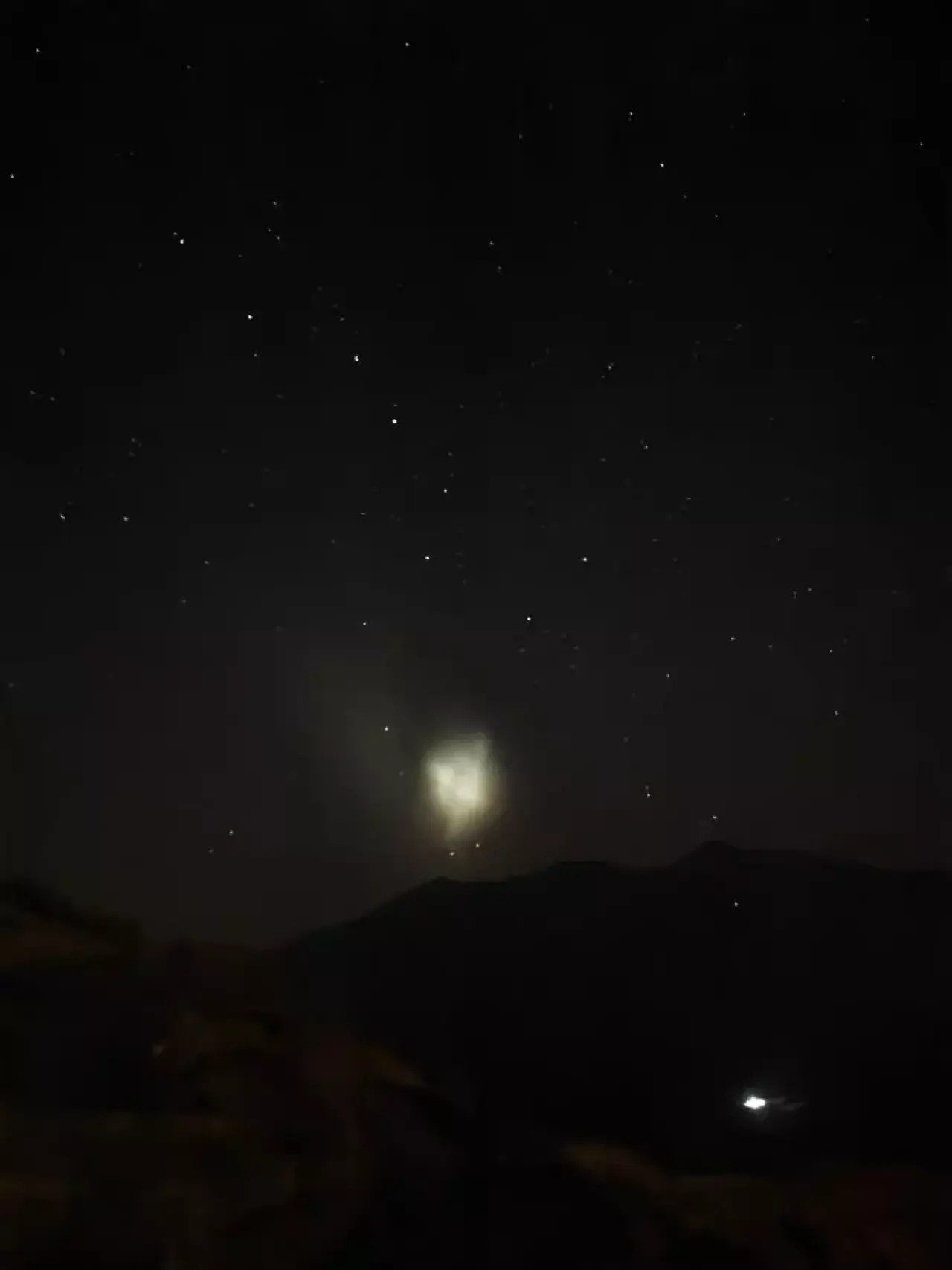 Gece ortaya çıktı! Herkes gökyüzüne baktı 2