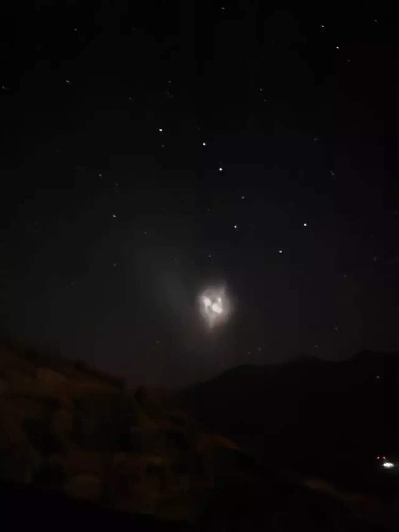 Gece ortaya çıktı! Herkes gökyüzüne baktı 6