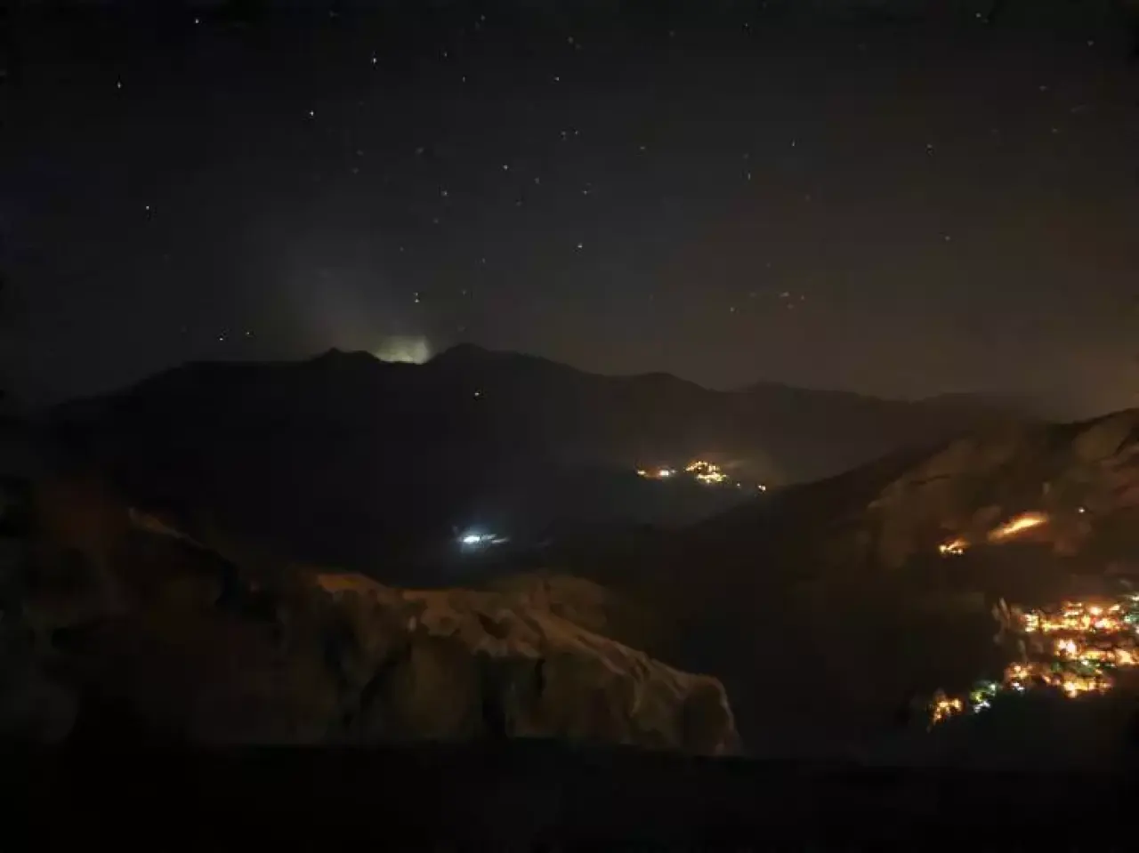 Gece ortaya çıktı! Herkes gökyüzüne baktı 1