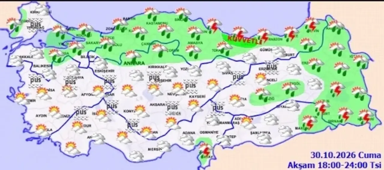 Meteoroloji'den sağanak uyarısı: İstanbul' ve Ankara hava durumu 3